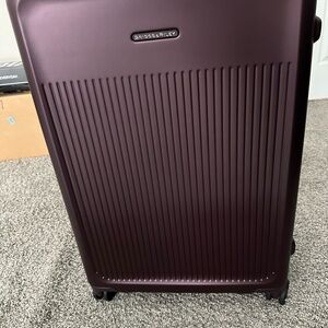 Briggs & Riley Burgundy Suitcase